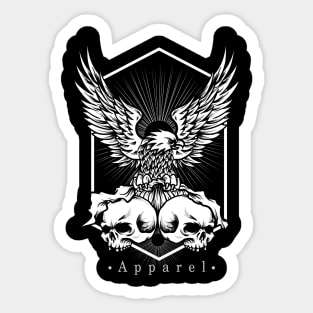 Eagle Skulls Sticker